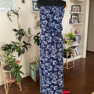 Tommy Bahama off the shoulder maxi dress S/P